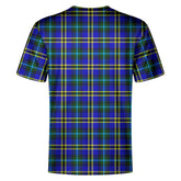 Weir Modern Tartan Crest T-shirt